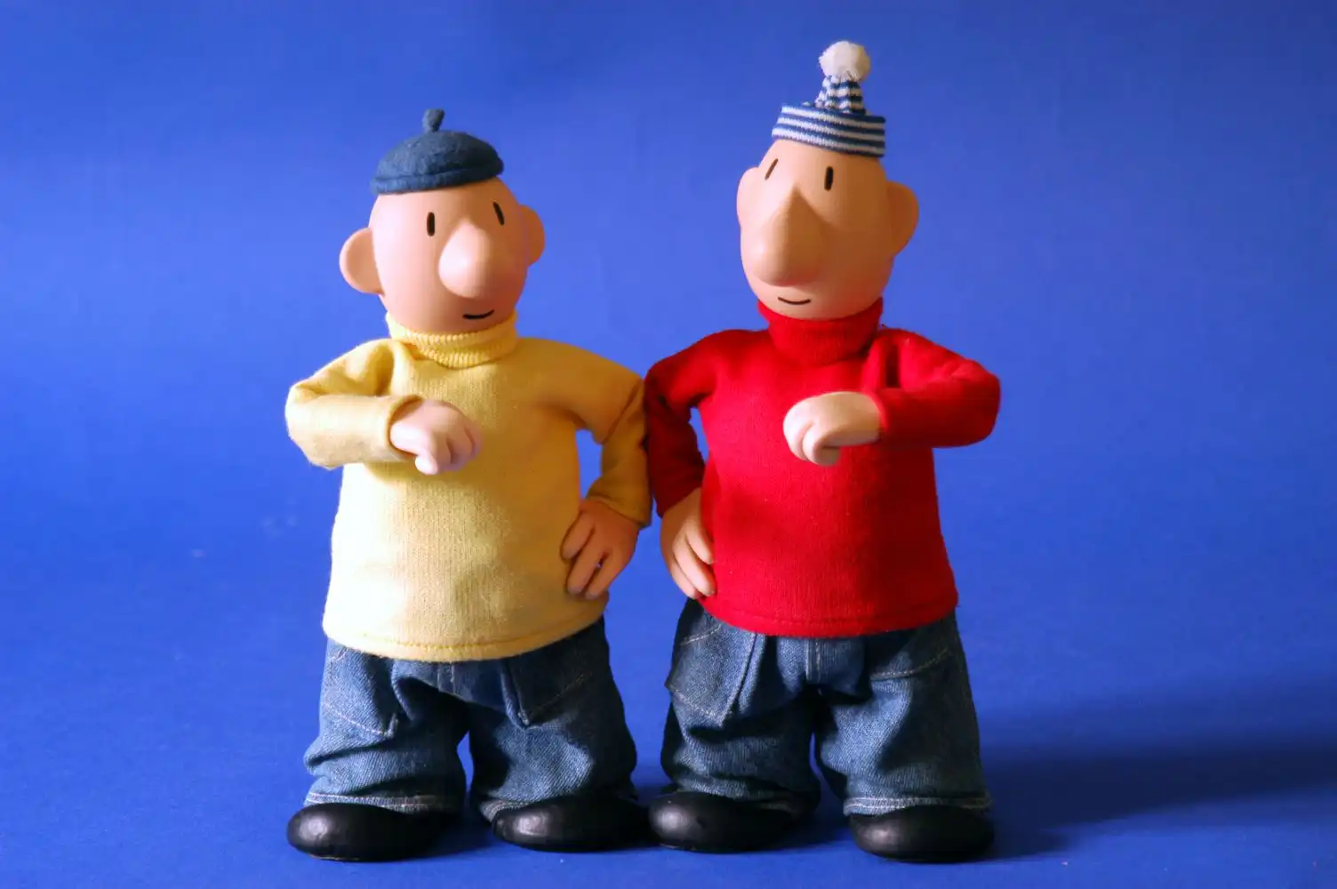 An image of Pat and Mat, a characters from Check cartoon. They represent developers which just get the job done.