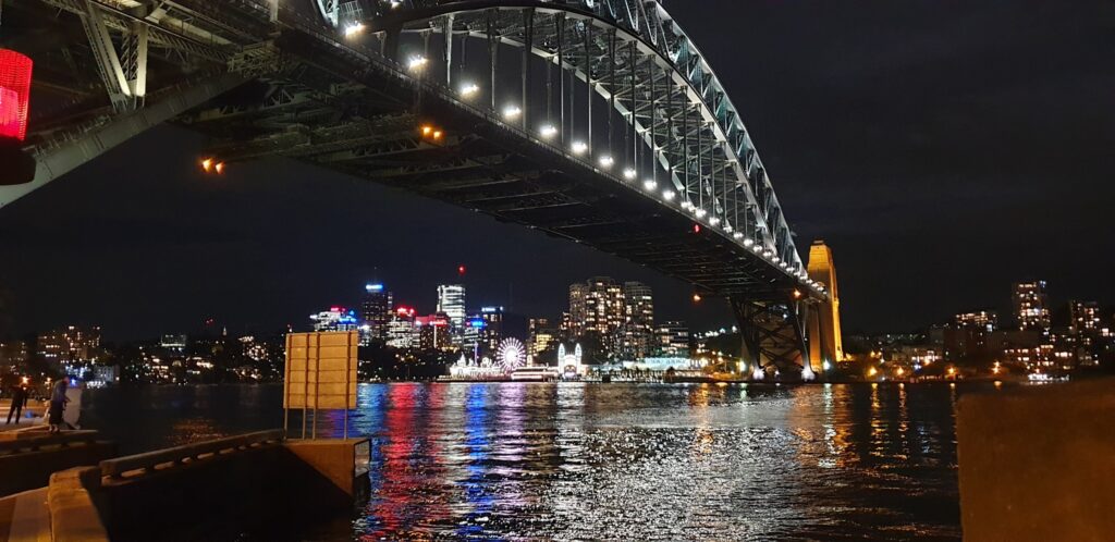 An image of Sidney bridge